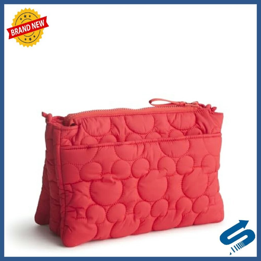 Featherweight Crossbody Bag, 100% Recycled Nylon, 3 Compartments, Adjustable - Picture 3 of 5